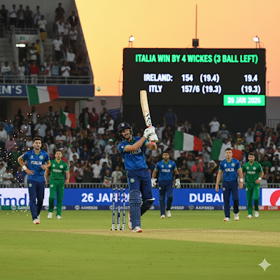 Ireland vs Italy 3rd T20 Highlights: इटली की ऐतिहासिक जीत, आखिरी ओवर का वो रोमांच!