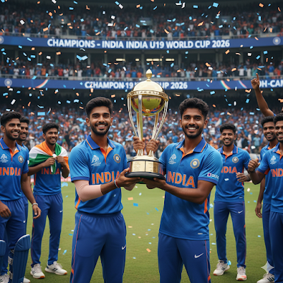 चक दे इंडिया! भारत बना छठी बार वर्ल्ड चैंपियन: वैभव सूर्यवंशी के ऐतिहासिक 175 और रोमांचक जीत की पूरी कहानी!