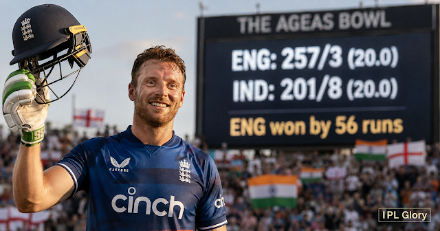 Jos Buttler blasts 131: England defeats India in T20