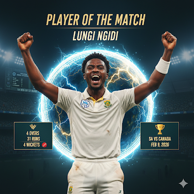 SA vs CAN T20 World Cup Highlights: मार्करम का तूफान और एनगिडी का कहर, दक्षिण अफ्रीका ने कनाडा को चटाई धूल!