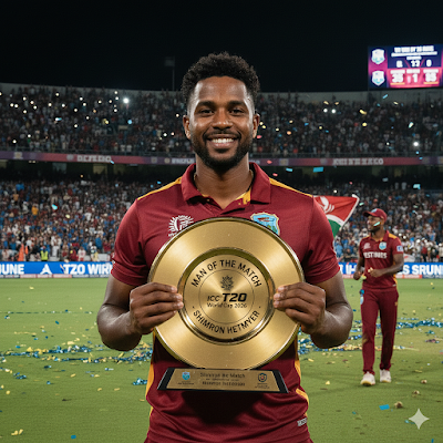 T20 World Cup 2026: Shimron Hetmyer ने तोड़ा Chris Gayle का ऐतिहासिक रिकॉर्ड! स्कॉटलैंड के खिलाफ मचाई तबाही