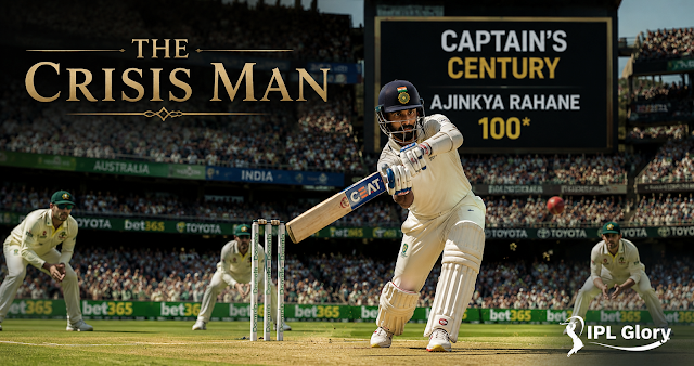 Ajinkya Rahane - India's Crisis Man in Test Cricket Ajinkya Rahane - India's Crisis Man in Test Cricket