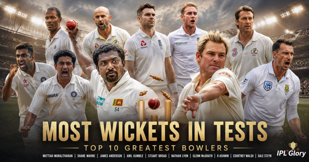 Most Wickets in Tests – Top 10 Greatest Bowlers
