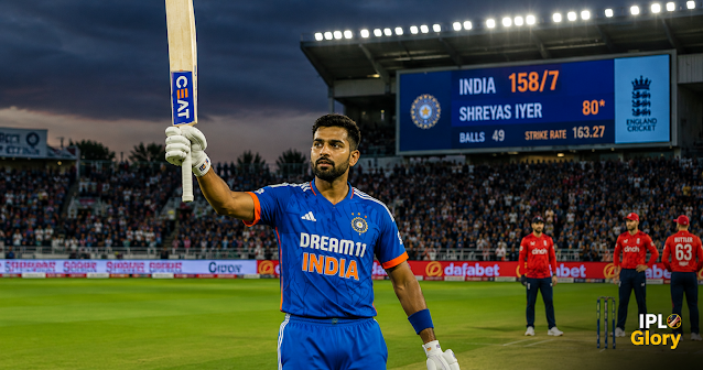 Shreyas Iyer's Fighting 80 Goes in Vain Against England Shreyas Iyer's Fighting 80 Goes in Vain Against England