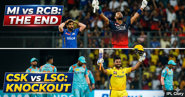 IPL 2026 Playoffs: मुंबई और लखनऊ का सफर खत्म 3 Crucial Matches that Decided MI and LSG's Fate in IPL 2026.